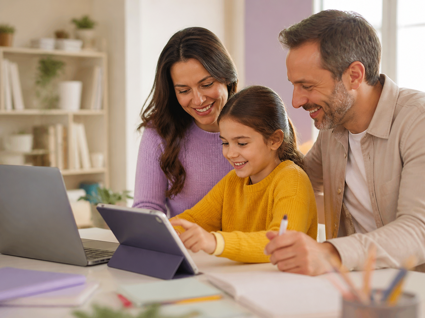 Enfants en activité robotique